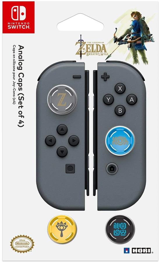 PROTECTORES DE ANALOGOS X4 SWITCH HORI ZELDA NSW-092U [1396]