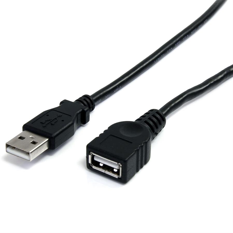 CABLE EXTENSOR USB 2.0 REFORZADO 1.8 METROS [47]