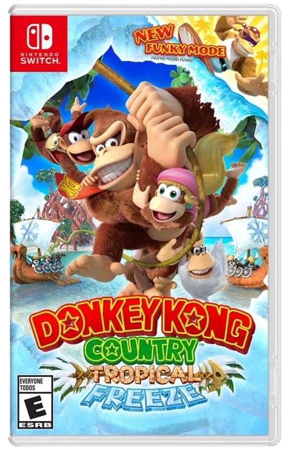 JUEGO NINTENDO SWITCH NUEVO DONKEY KONG COUNTRY TROPICAL FREEZE [1300]