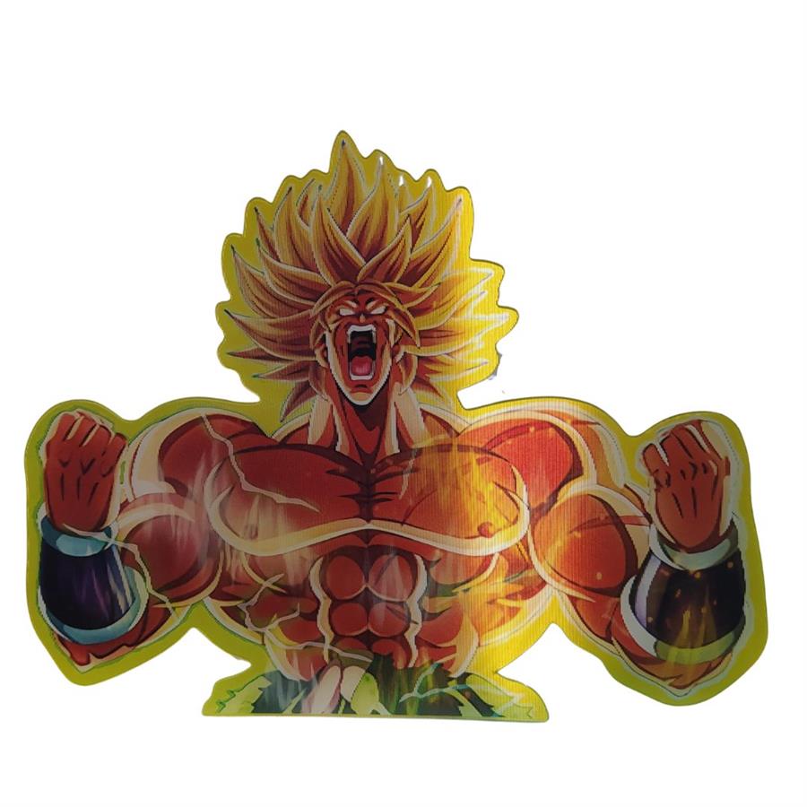 STICKER HOLOGRÁFICO BROLY SSJ 2 [13 cm]
