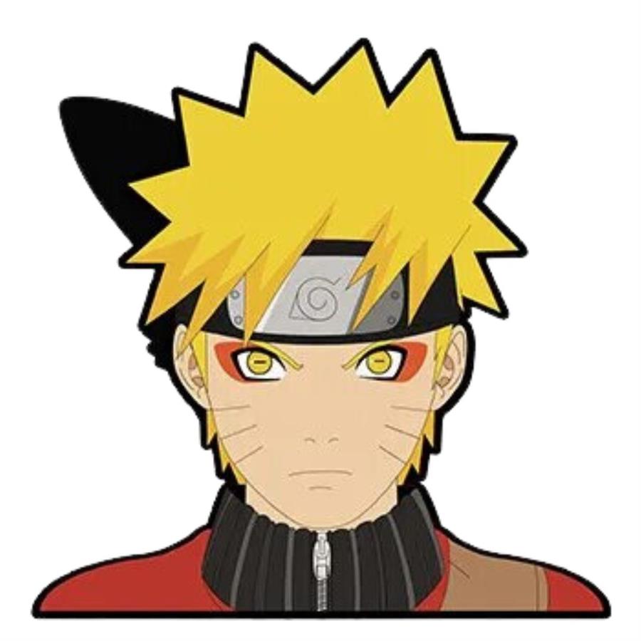 STICKER HOLOGRÁFICO NARUTO [15 cm]