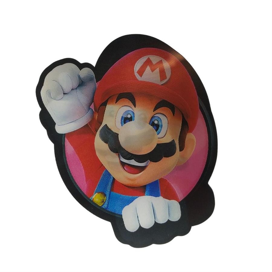 STICKER HOLOGRÁFICO MARIO BROS [13 cm]