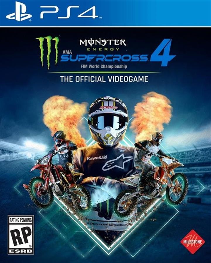 MONSTER ENERGY SUPERCROSS - THE OFFICIAL VIDEOGAME 4 PS4 [PRINCIPAL]