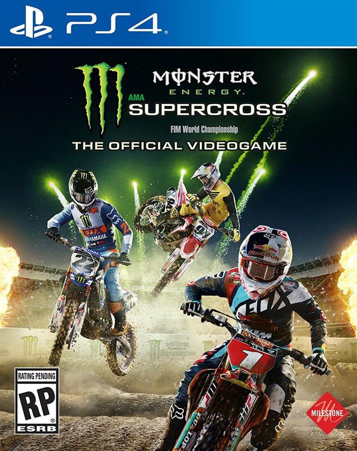 MONSTER ENERGY SUPERCROSS THE OFFICIAL VIDEOGAME PS4 [SECUNDARIA]