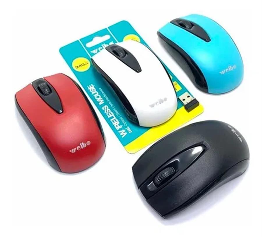 MOUSE INALAMBRICO 2.4GHZ WEIBO RF-2821B [111]