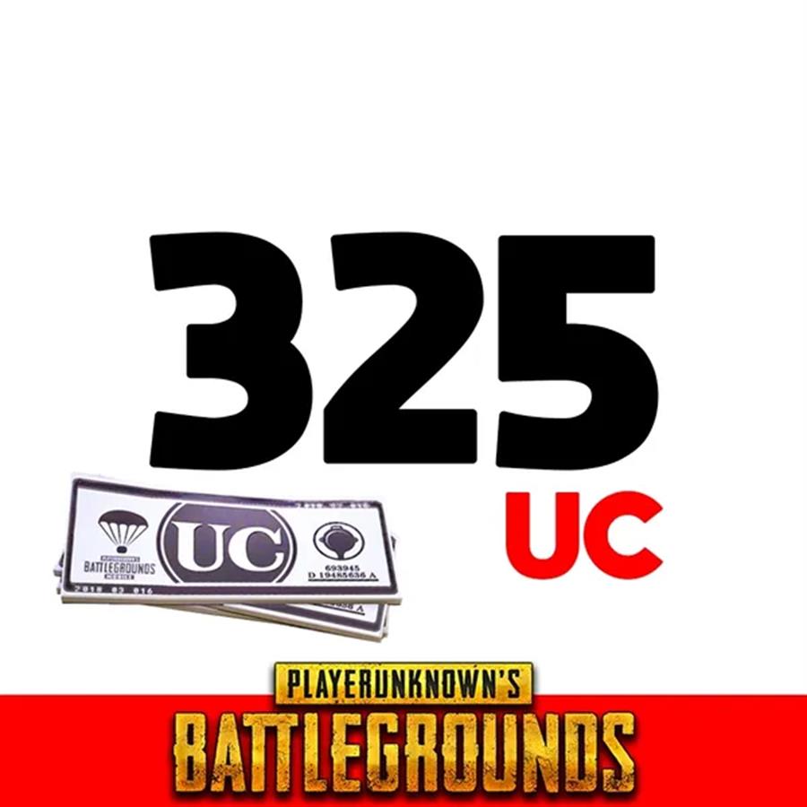 Recarga de 325 UC mediante Facebook [PUBG]