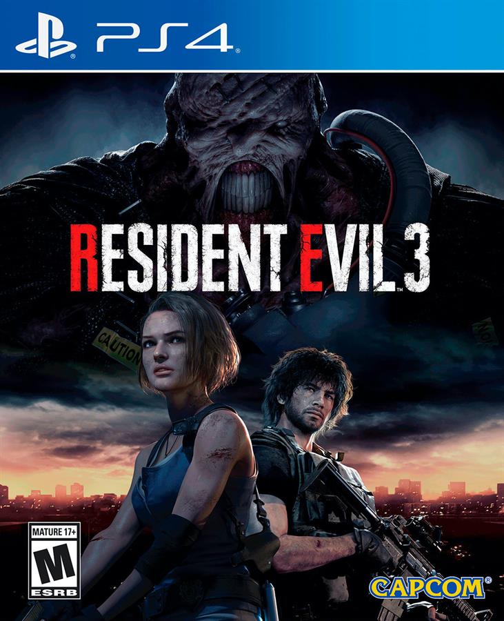 RESIDENT EVIL 3 PS4 [SECUNDARIA]