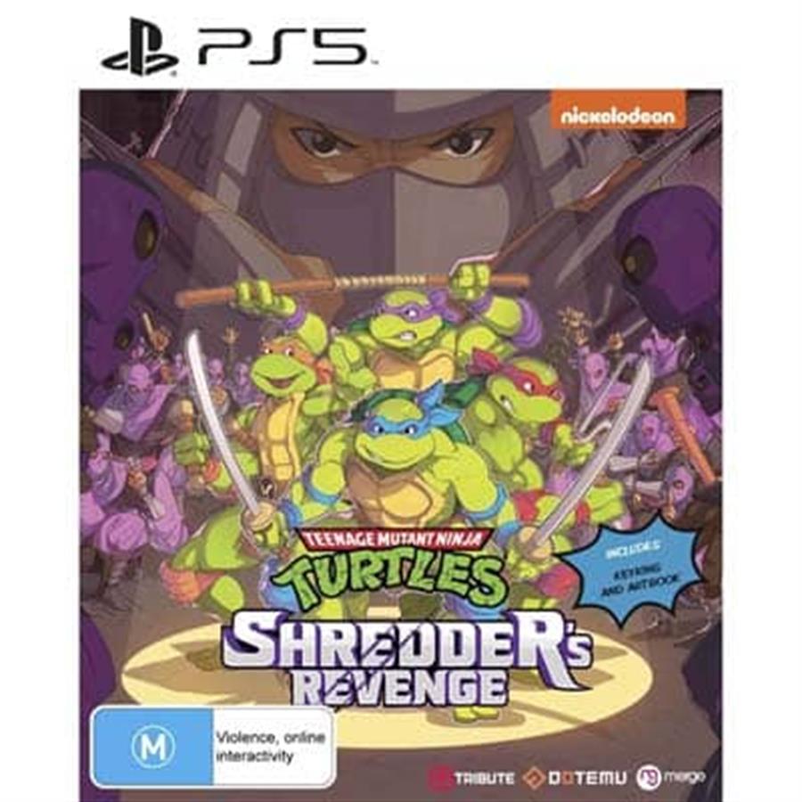 TEENAGE MUTANT NINJA TURTLES SHREDDER'S REVENGE PS5 [SECUNDARIA]