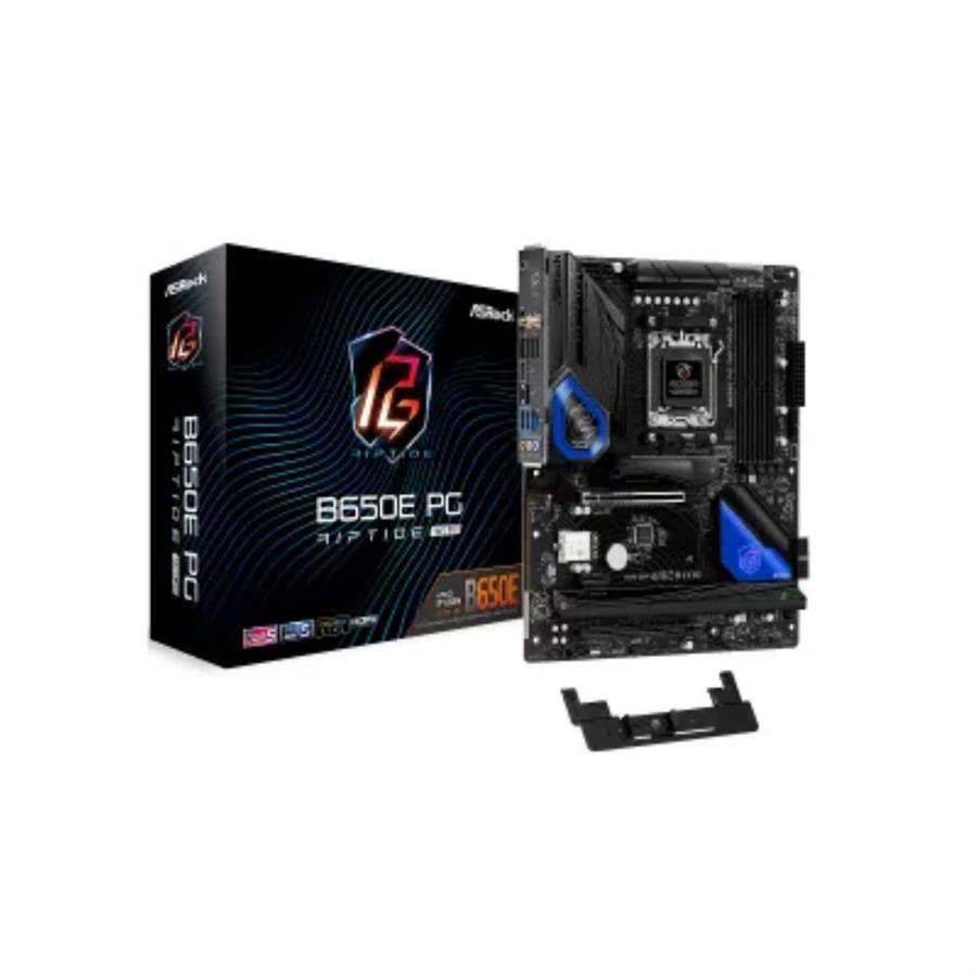 MBO ASROCK B650E PG RIPTIDE WIFI AMD5 HDMI 4XDDR5 15USB 4SATA3 PCIE2X16-1X1 M.2 ATX