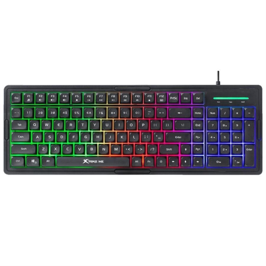 TECLADO RGB XTRIKE ME KB-309 BK [3429]