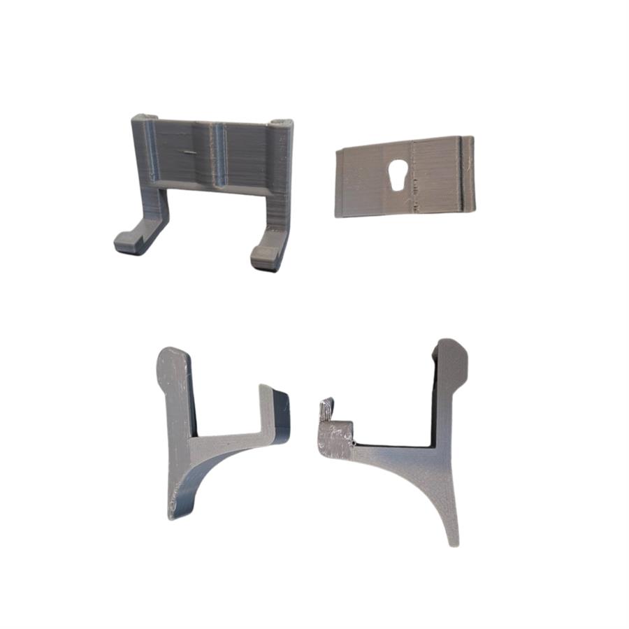 SOPORTE DE PARED CONSOLA PS4 SLIM 4 PIEZAS [3193]