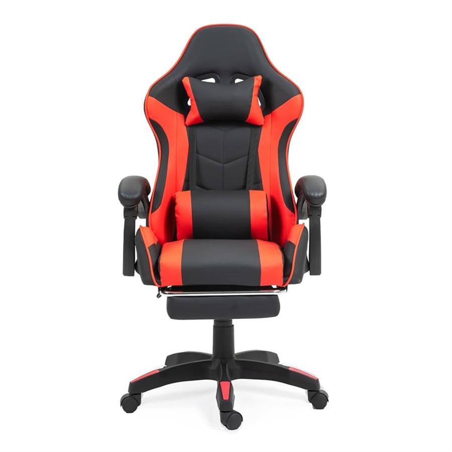 SILLA GAMER ROJO CON NEGRO [3323]