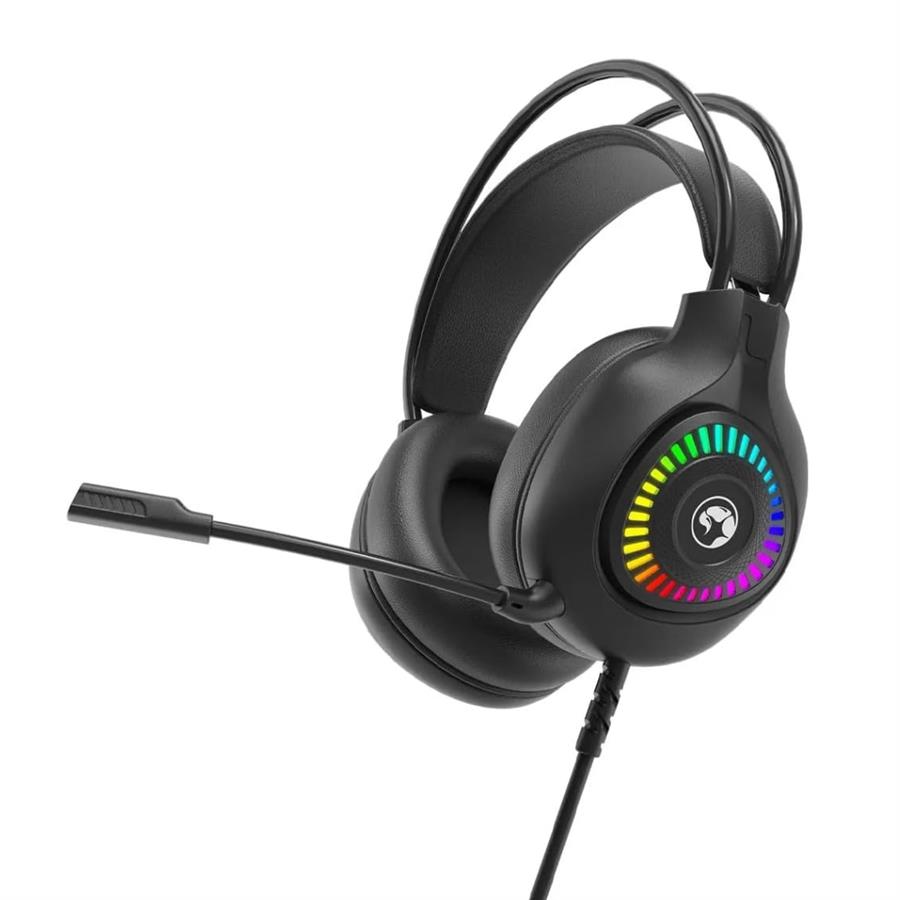 AUDIFONOS RGB MARVO H8325 BLACK [3292]