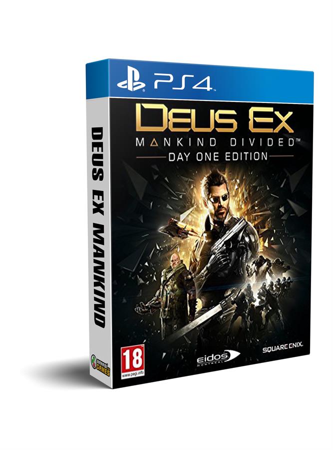 DEUS EX MANKIND DIVIDED PS4 [DISCO USADO]