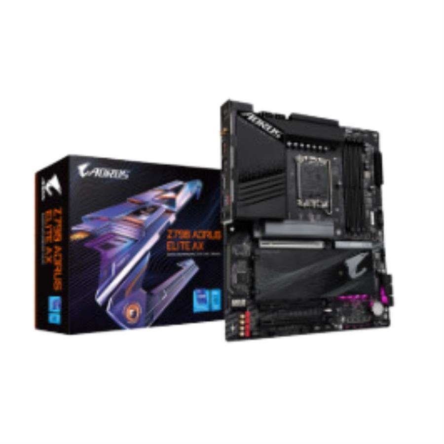 MBO GIGABYTE Z790 AORUS ELITE AX 13VA LGA-1700 4DDR5 WIFI BT HDMI DP 4M.2 USB-C PCIE5.0 ATX