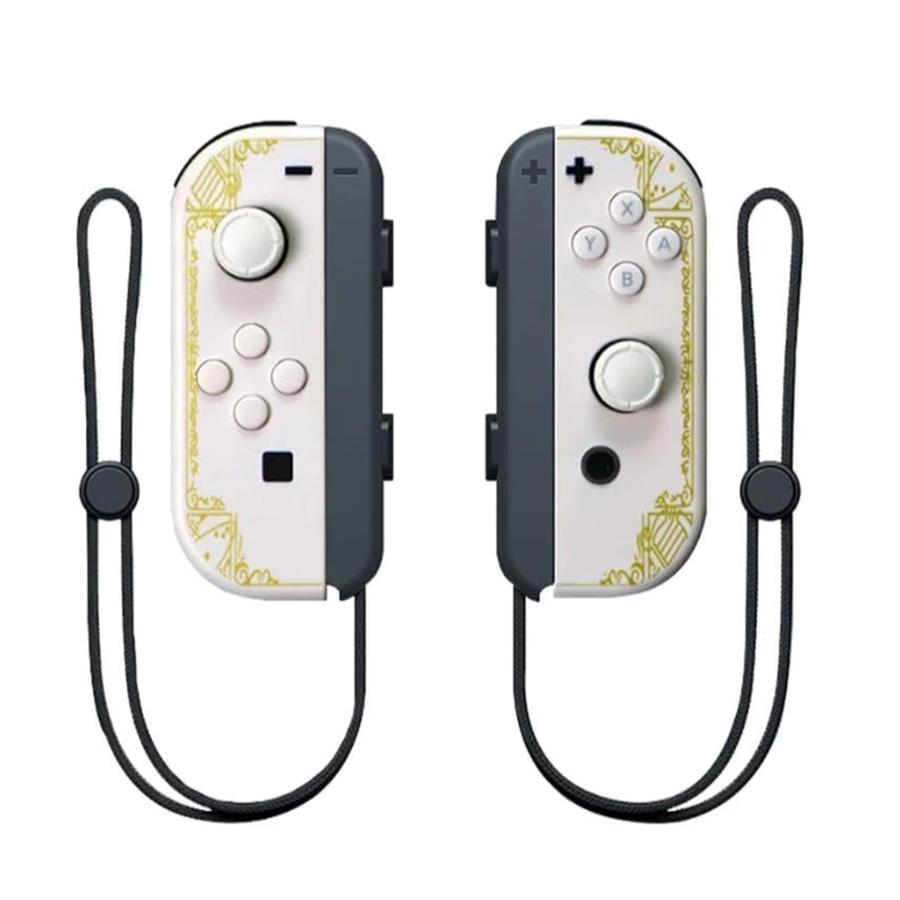JUEGO CONTROLES JOYCONS NINTENDO THE LEGEND OF ZELDA TOK BLANCO TRIPLE A [3730]