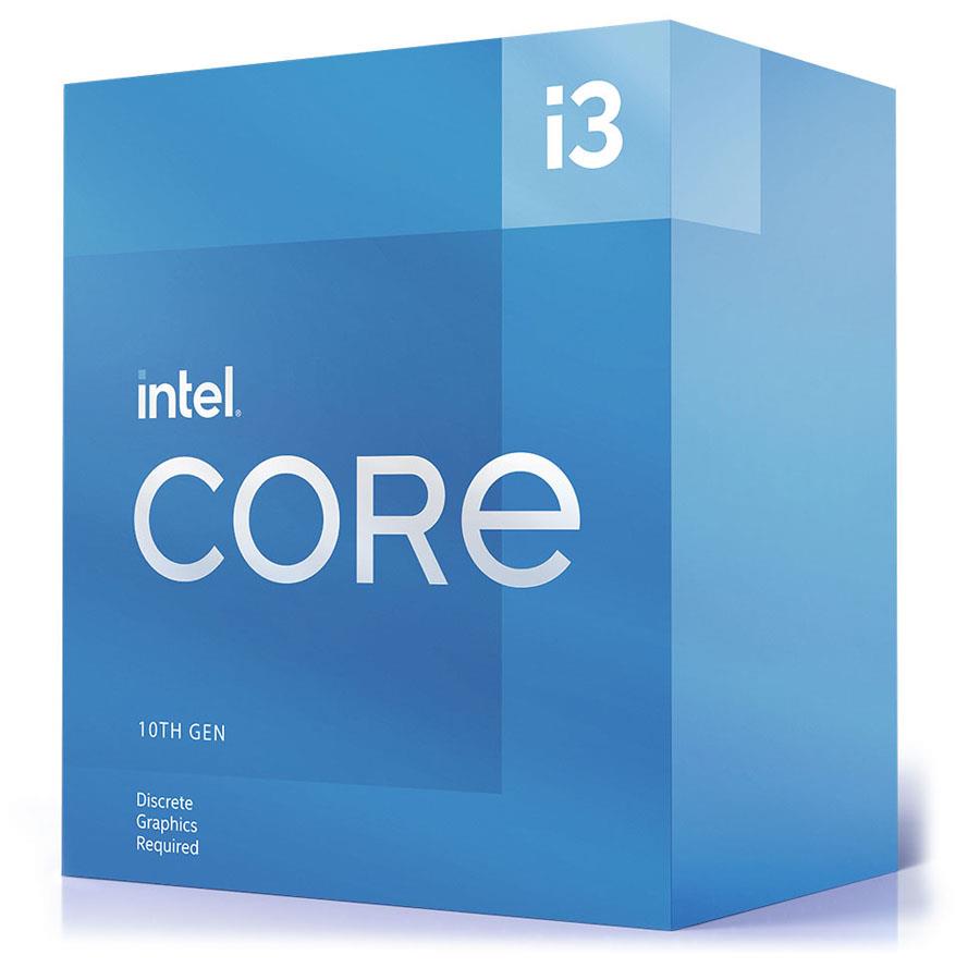 INTEL CORE I3-10105F 10GEN 3.70-4.40GHZ 4NUCLEOS 8HILOS 6MB DDR4-2666 NOVIDEO LGA1200