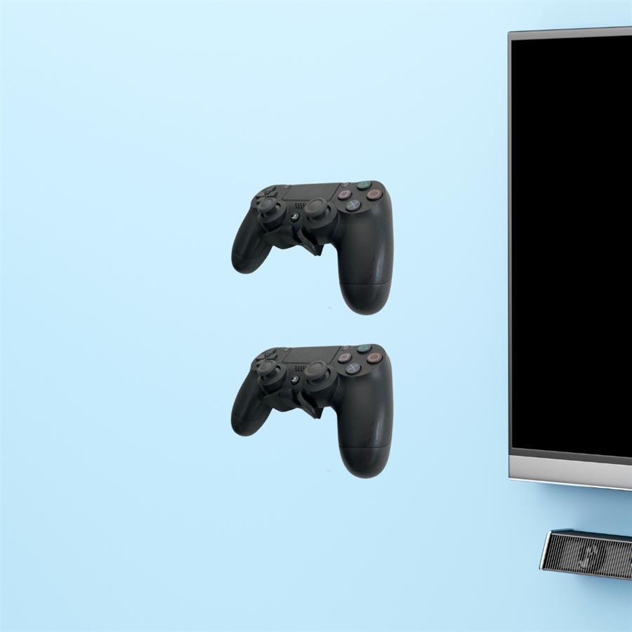 SOPORTE DE PARED MANDO PS4 2 PIEZAS [3306]