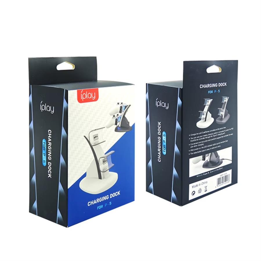 CARGADOR DOBLE ALTO PS5 IPLAY CHARGIN DOCK HBP-253 [3015]