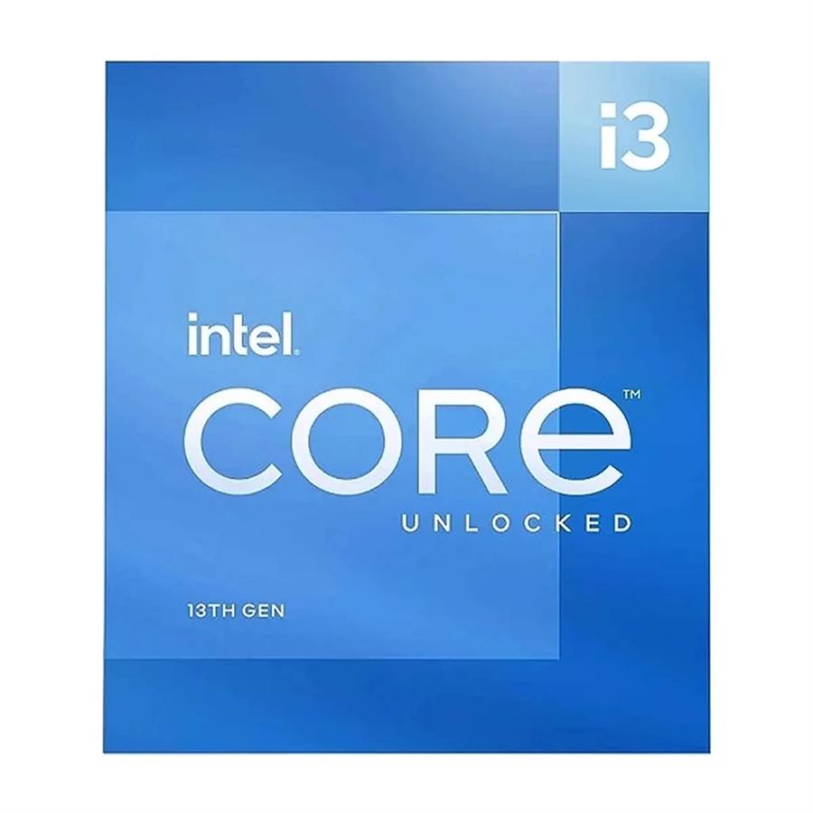 INTEL CORE I3-13100 13GEN 3.40GHZ 4NUCLEOS 12MB DDR4-3200 UHD730 LGA1700