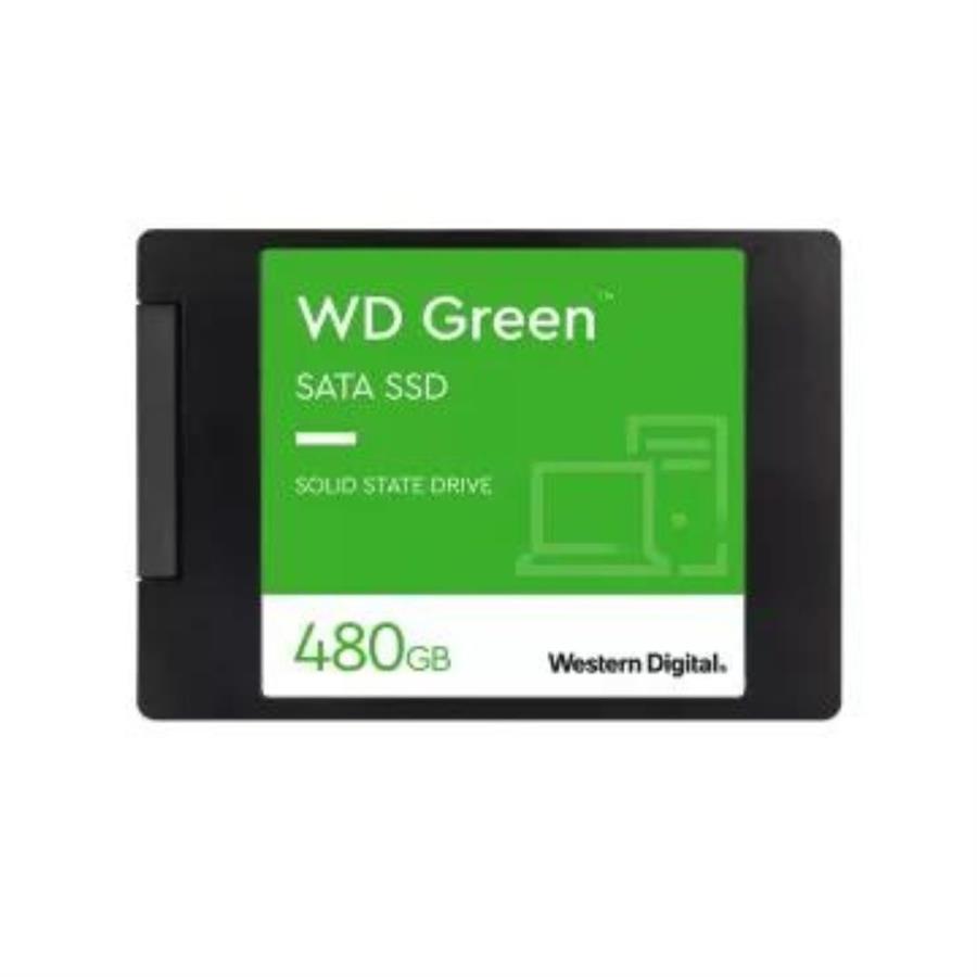 SSD WESTERN DIGITAL 480GB L3.96-W2.75-H0.28 SATA3 545MB-S GREEN