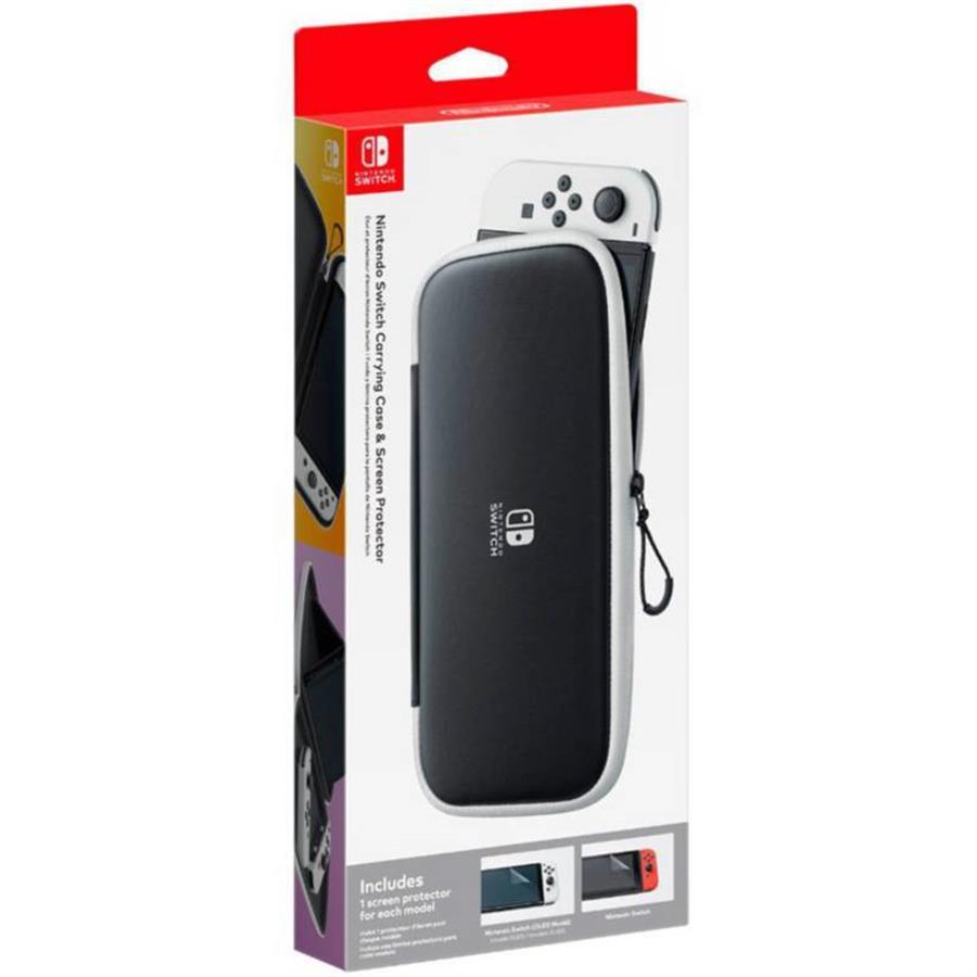 ESTUCHE PROTECTOR NINTENDO SWITCH OLED NEGRO NSW-086C [1232]