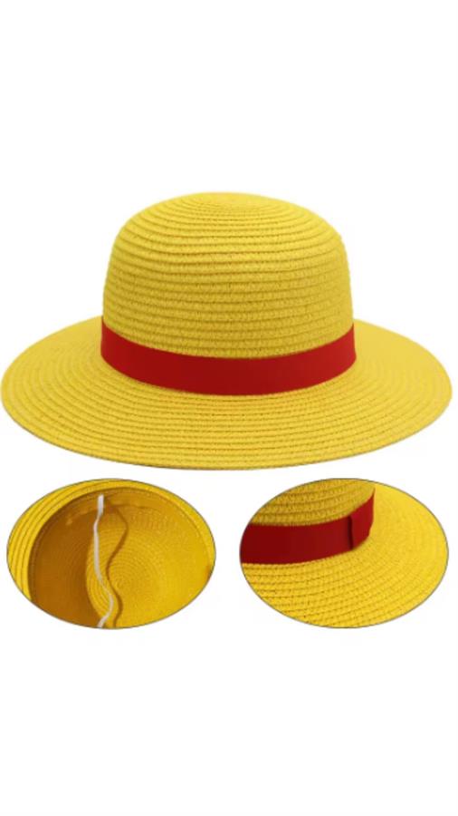 SOMBRERO DE PAJA DE ANIME LUFFY [3029]