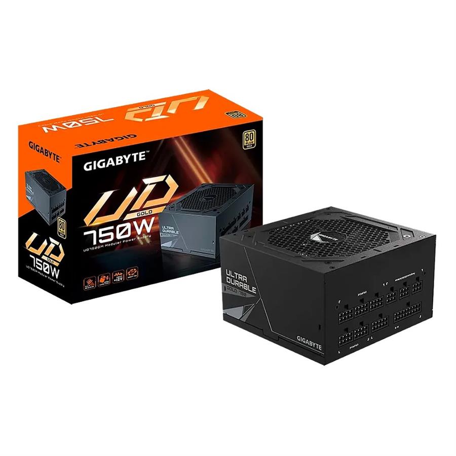 FUENTE DE PODER GIGABYTE 750W 80 PLUS GOLD ATX POWER SUPPLY