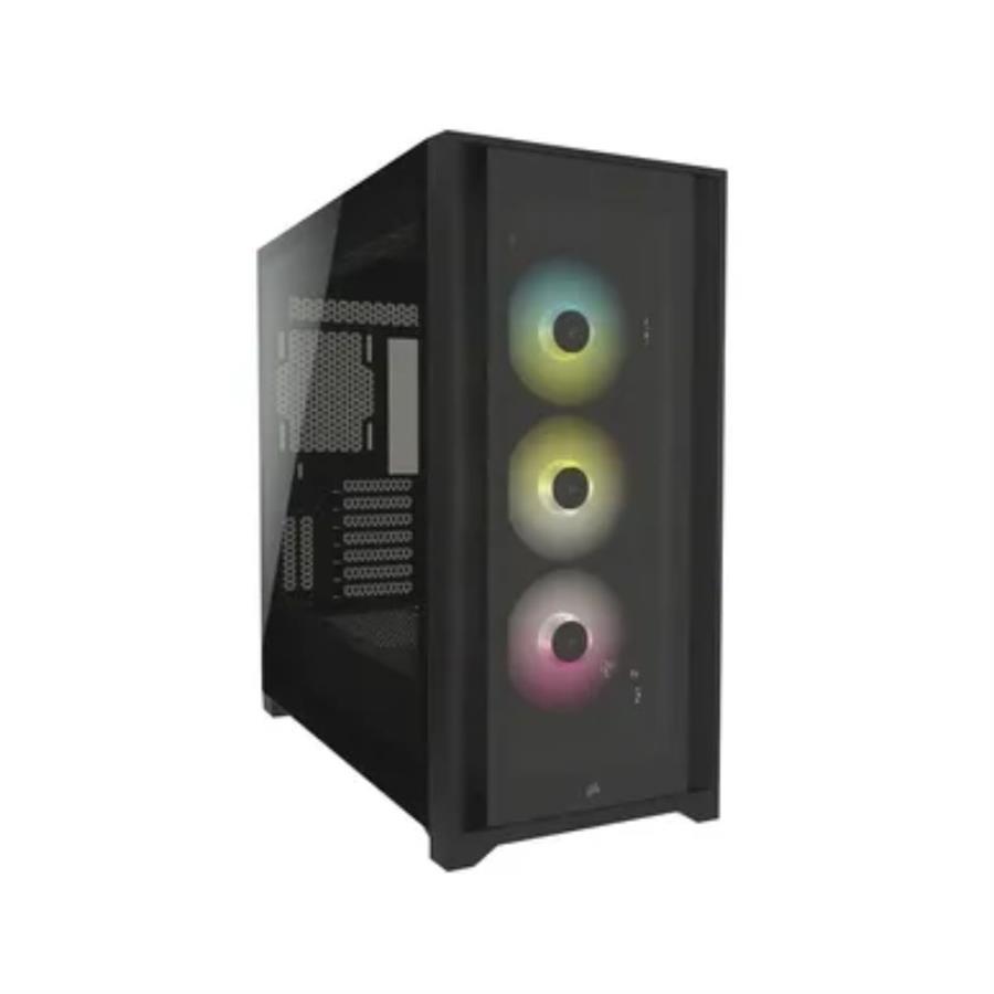 CASE CORSAIR ATX 5000X RGB TEMPERED GLAS  MID-TOWER CASE N-PS  NEGRO