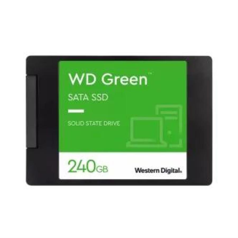 SSD WESTERN DIGITAL 240GB L3.96-W2.75-H0.28 SATA3 545MB-S GREEN