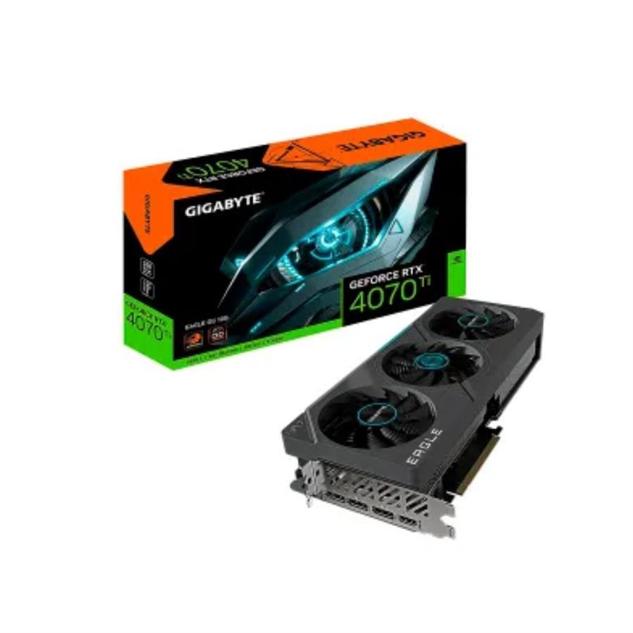 TARJETA DE VIDEO GIGABYTE RTX-4070 TI  EAGLE OC 12GB GDDR6X 192BIT HDMI 3DP 3VENT. PCIE 4.0