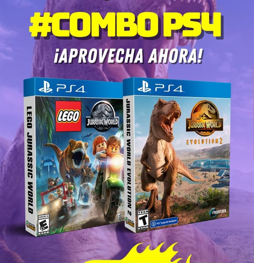 COMBO JURASSIC WORLD EVOLUTION LEGO JURASSIC WORLD [PRINCIP