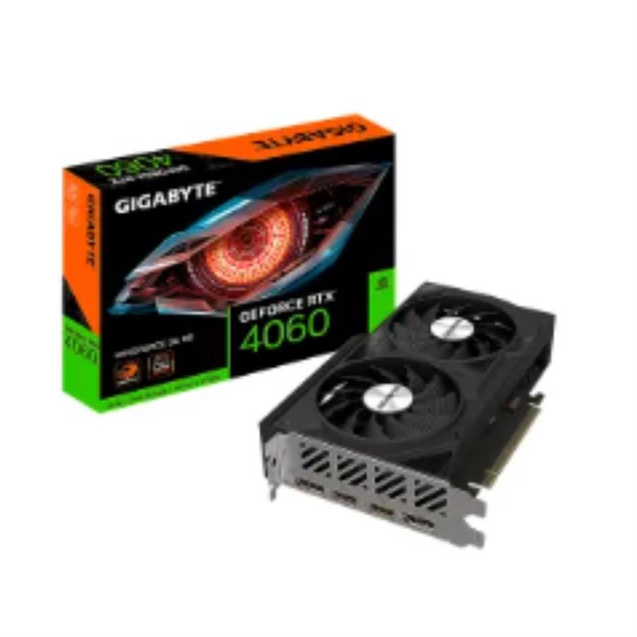 VIDEO GIGABYTE GeForce RTX-4060 WINDFORCE OC 8GB 128BIT GDDR6 2DP HDMI PCI EXP. 4.0