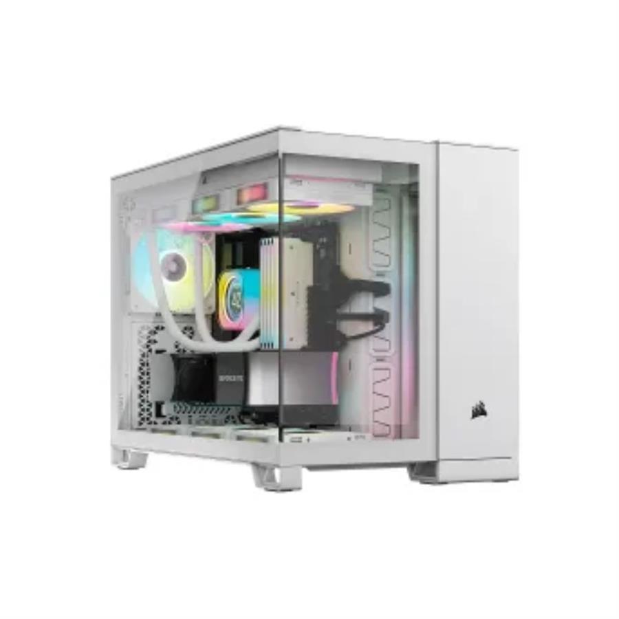 CASE CORSAIR ATX 2500X DUAL-CHAMBER 1USB3.2 2USB-TYPE-C WINDOW-TEMPERED GLASS WHITE