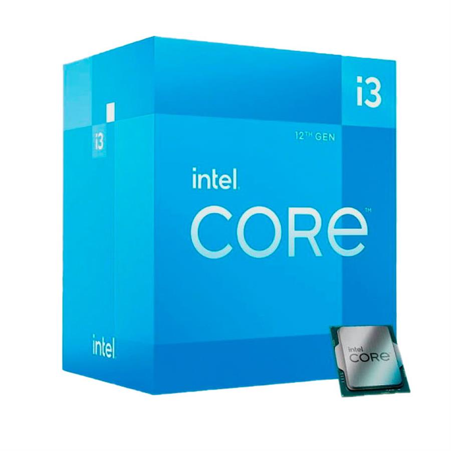 INTEL CORE I3-12100 12GEN 3.30-4.30GHZ 4NUCLEOS 8HILOS 5MB DDR4-3200 UHD730 LGA1700