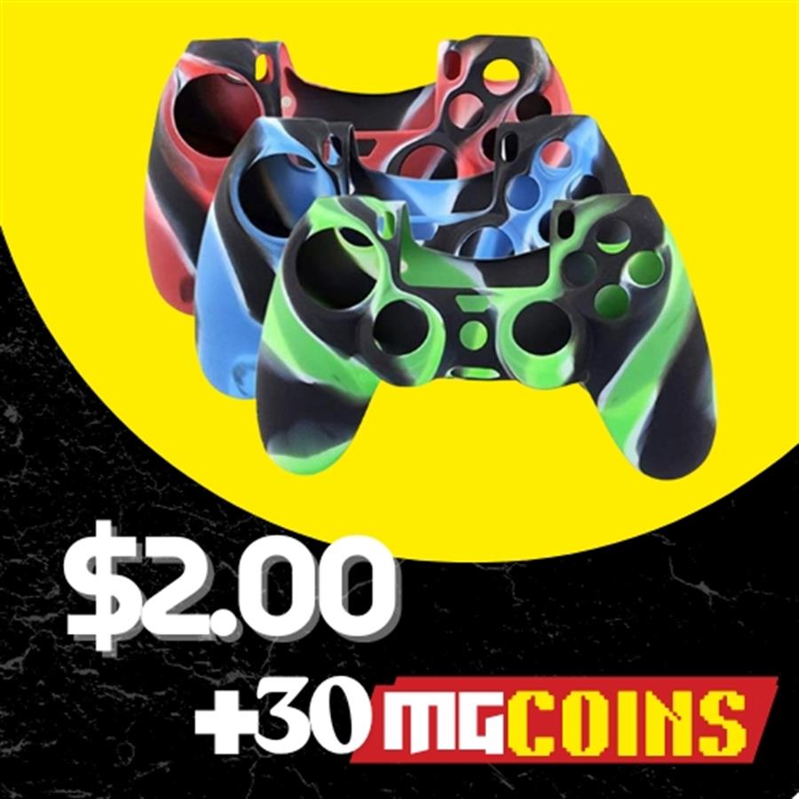 30 MGCOINS+$2,00: PROTECTOR SILICONA PS4 COMPLETO [27]