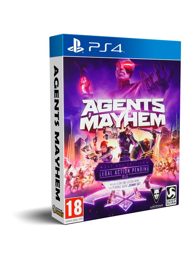 AGENTS MAYHEM  [DISCO USADO]