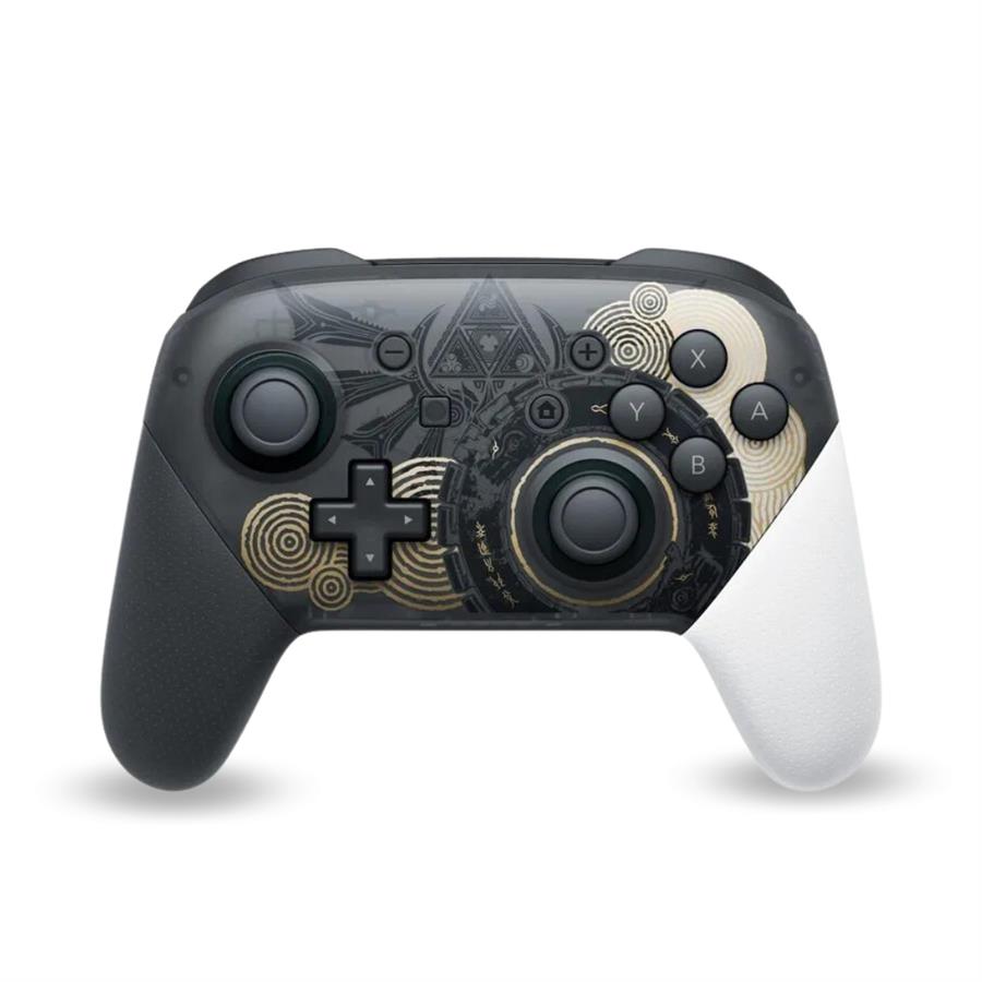 CONTROL DE NINTENDO SWITCH PRO CONTROLLER TEARS OF THE KINGDOM BLACK TRIPLE A [2897]