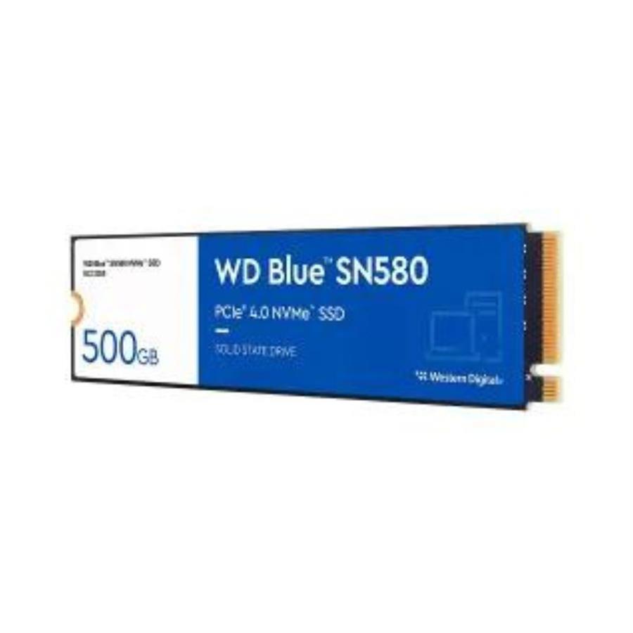 SSD WD 500GB SN580 NVME GEN4X4 PCIE GEN. 4.0 M.2 2280 HASTA 4000MB-S BLUE