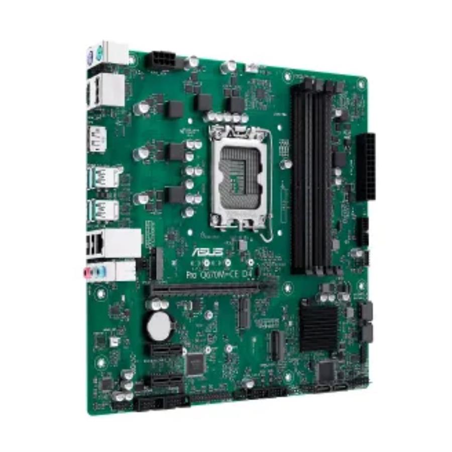 MBO ASUS PRO Q670M-CE D4-CSM 13VA-12VA LGA1700 4DDR4-3200 2DP HDMI 2M.2 6USB PCIE4.0 MATX